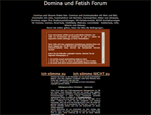 Tablet Screenshot of domina-forum.net